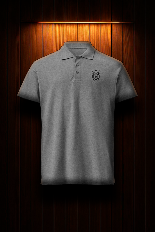 Grey Elite Polo