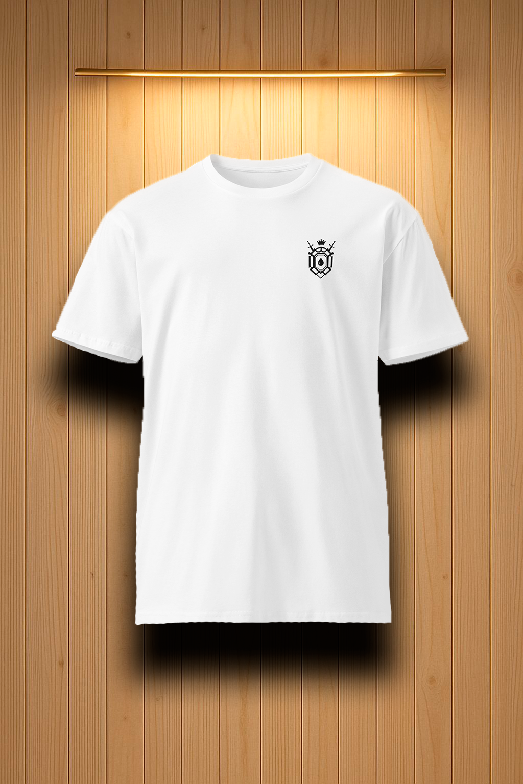White Essential Tee